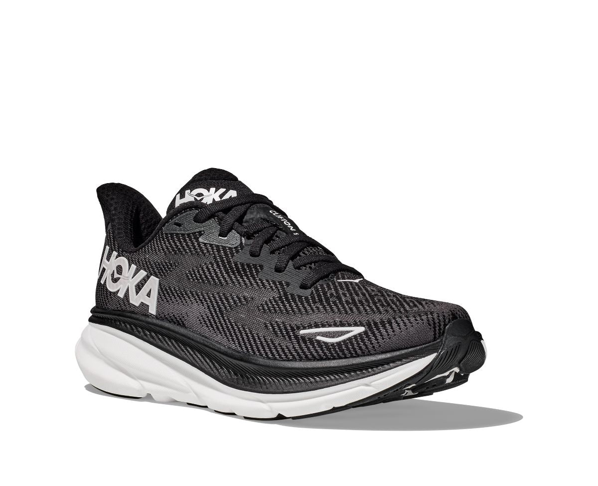 HOKA Clifton 9 - Black/ White – löparskor från HOKA, bild 2