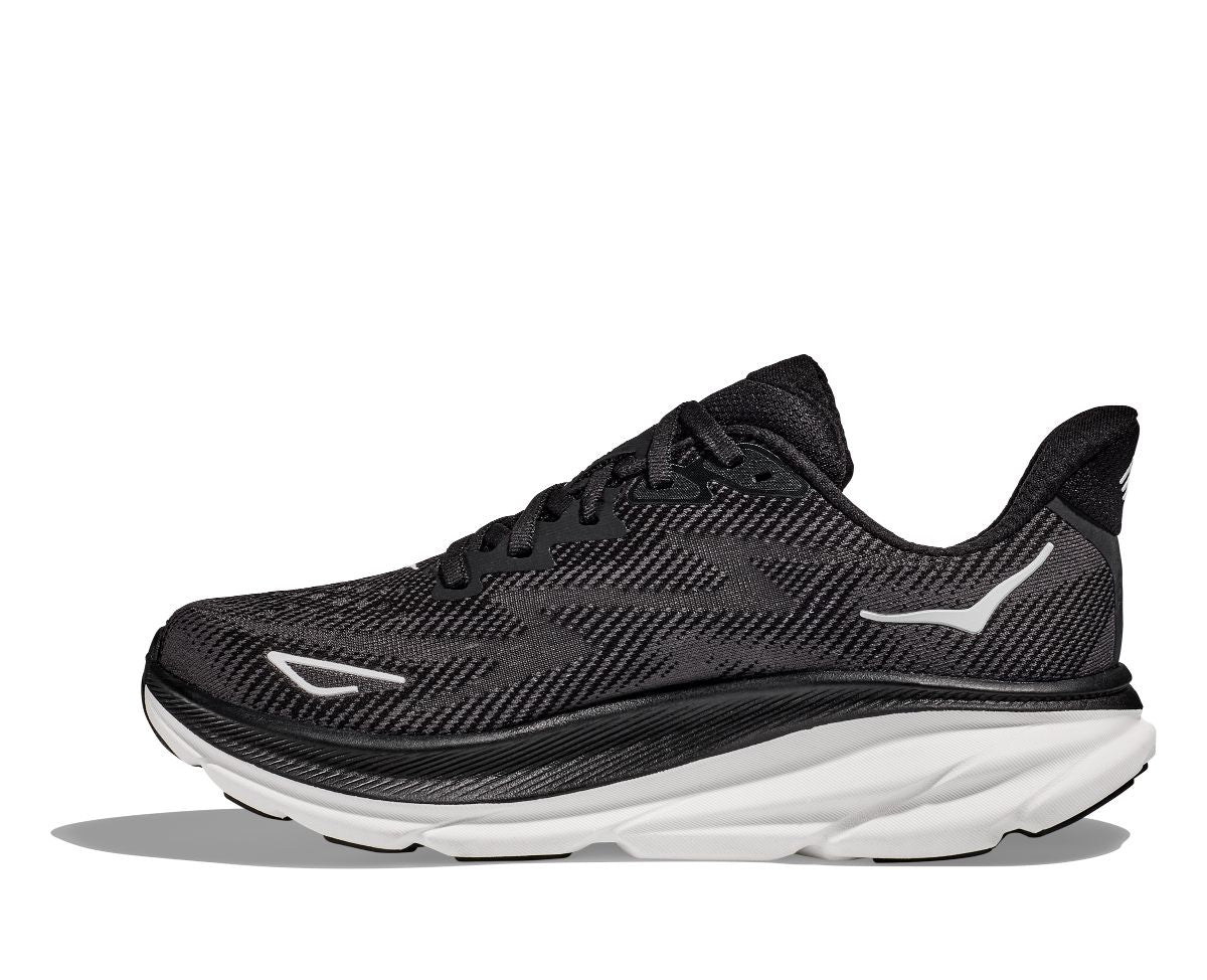 HOKA Clifton 9 - Black/ White – löparskor från HOKA, bild 4