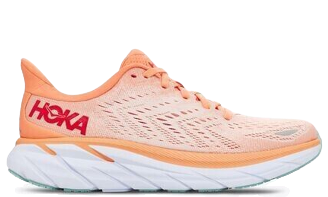 HOKA Clifton 8 - Cantaloupe – löparskor från HOKA