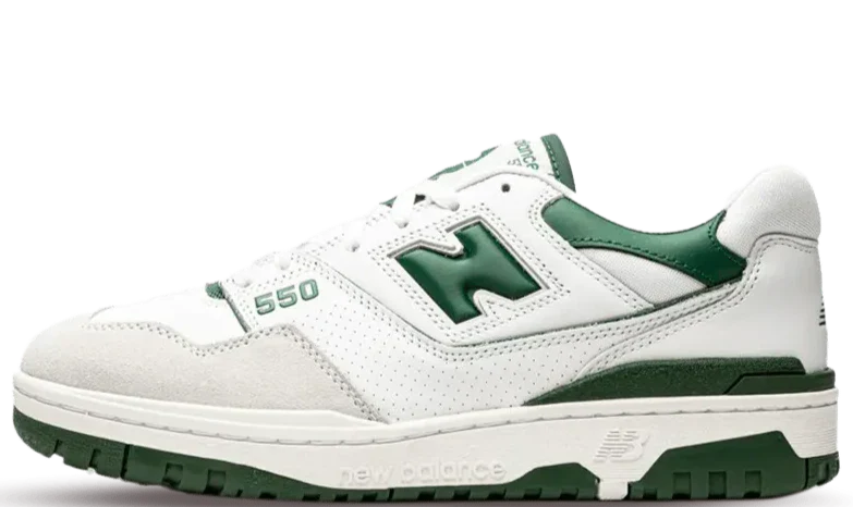 New Balance 550 - White Green – sneakers från New Balance