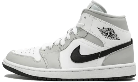 Nike Air Jordan 1 - Light Smoke Grey Black – sneakers från Nike