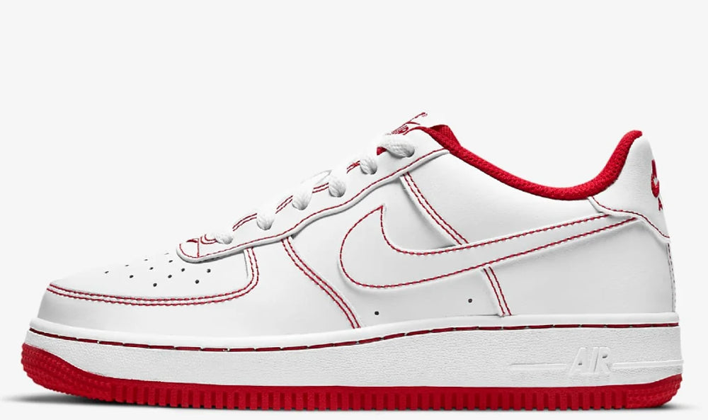 Nike Air Force 1 - Contrast Stitch White/University Red – sneakers från Nike
