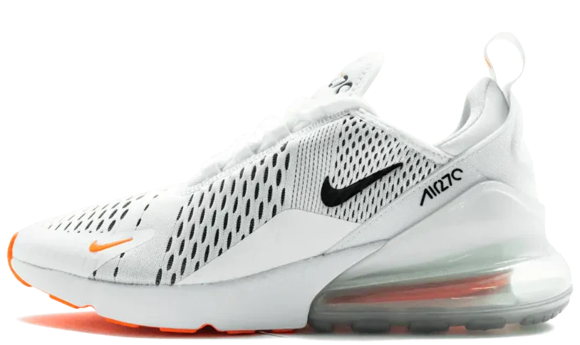 Nike Air Max 270 - White/Total Orange – sneakers från Nike