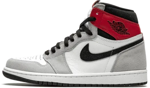 Nike Air Jordan 1 - Light Smoke Grey Red – sneakers från Nike