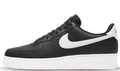 Nike Air Force 1 - Black White Pebbled Leather – sneakers från Nike