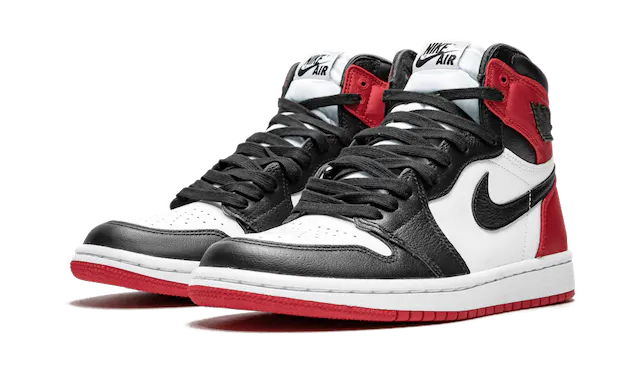 Nike Air Jordan 1 - Satin Black Toe – sneakers från Nike, bild 4