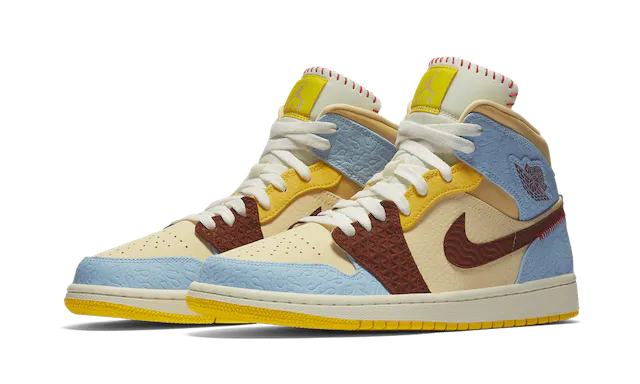 Nike Air Jordan 1 - Maison Chateau Rouge – sneakers från Nike, bild 2