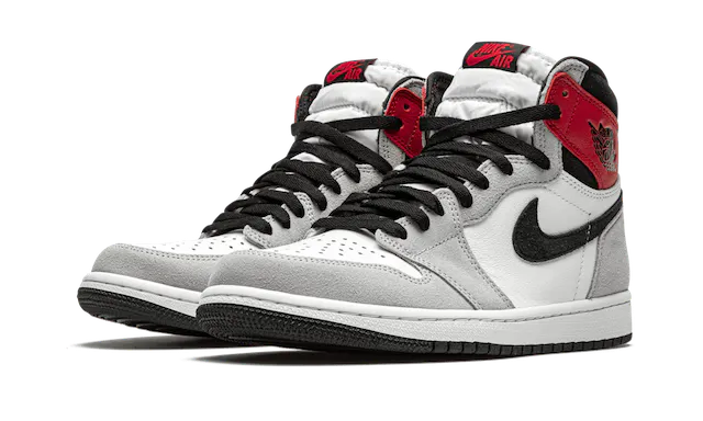 Nike Air Jordan 1 - Light Smoke Grey Red – sneakers från Nike, bild 4