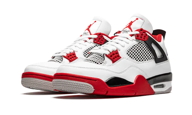 Nike Air Jordan 4 - Retro Fire Red – sneakers från Nike, bild 4
