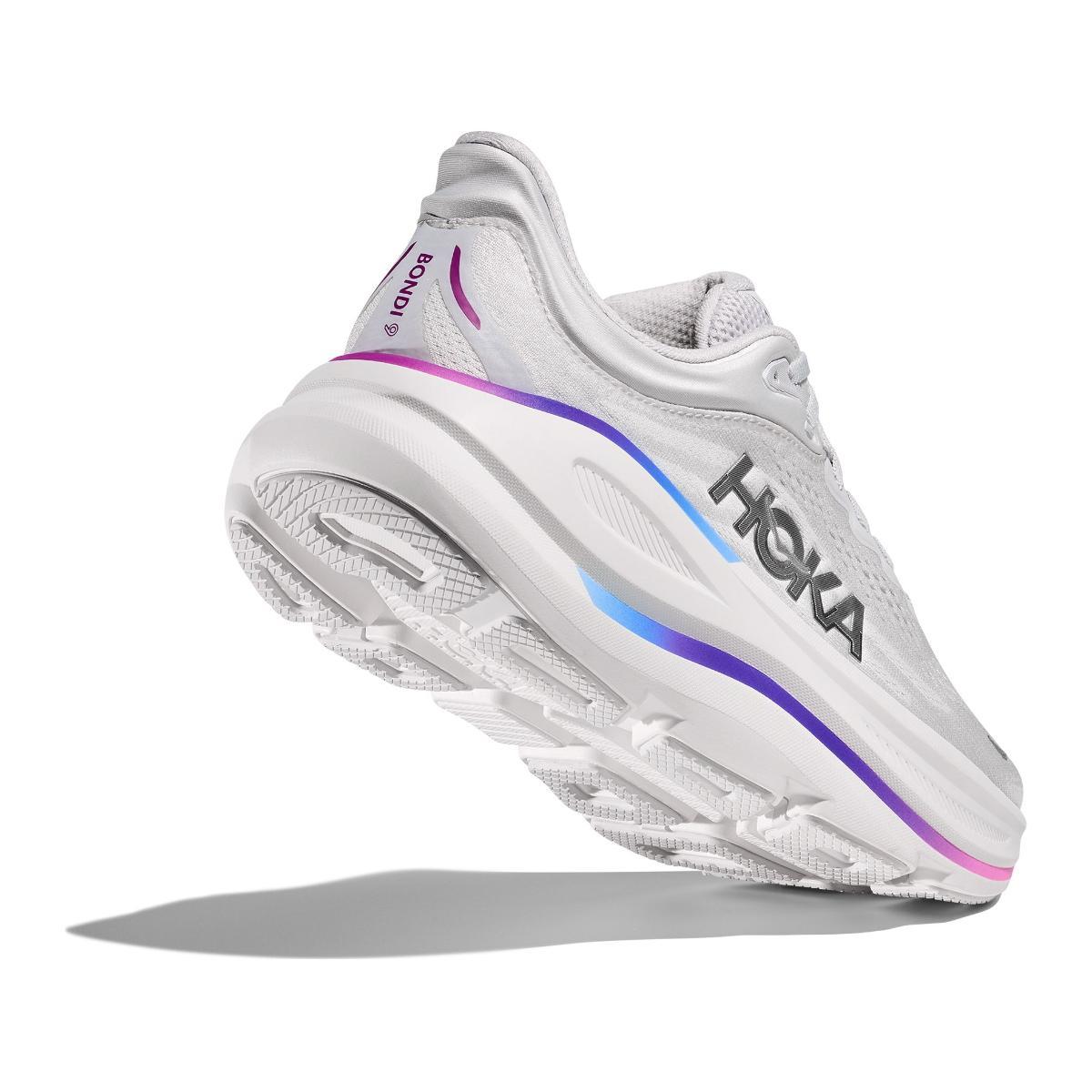 HOKA Bondi 9 - Cosmic Grey/White – löparskor från HOKA, bild 3