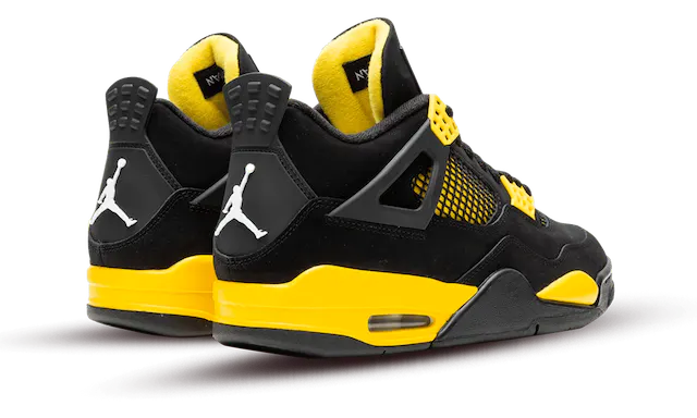 Nike Air Jordan 4 - Yellow Thunder – sneakers från Nike, bild 3