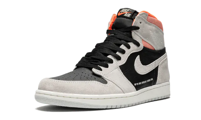 Nike Air Jordan 1 - Grey Hyper Crimson – sneakers från Nike, bild 2