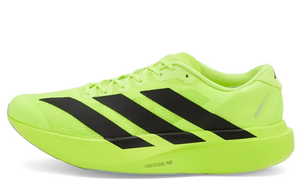 Adidas Adizero Evo SL - Lucid Lemon Black – löparskor från Adidas