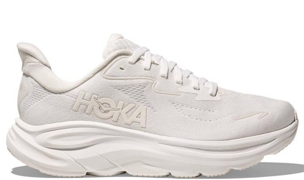 HOKA Clifton 10 - White/White – löparskor från HOKA