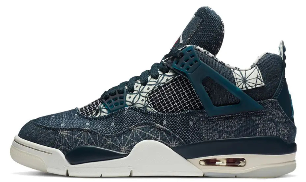 Nike Air Jordan 4 - Sashiko Deep Ocean – sneakers från Nike