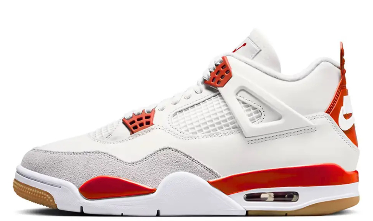 Nike Air Jordan 4 X Nike SB - Varsity Red – sneakers från Nike