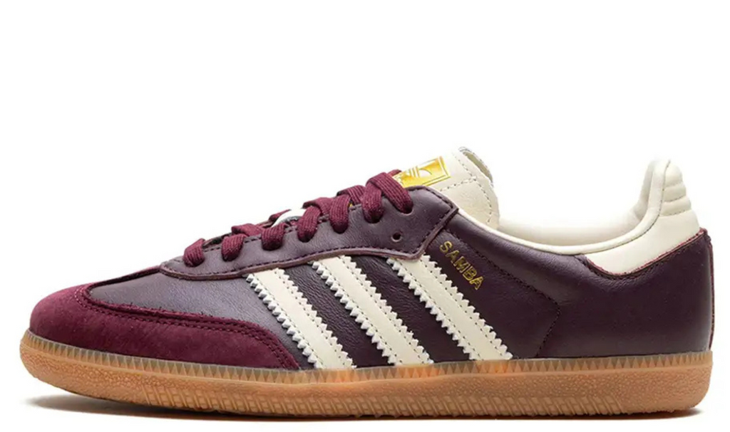 Adidas Samba OG - Maroon Cream – sneakers från Adidas