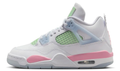 Nike Air Jordan 4 - GS White Medium Soft Pink – sneakers från Nike