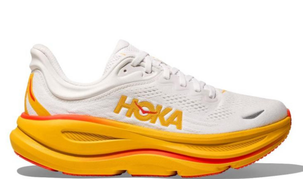 HOKA Bondi 9 - Frost/Sunflower – löparskor från HOKA
