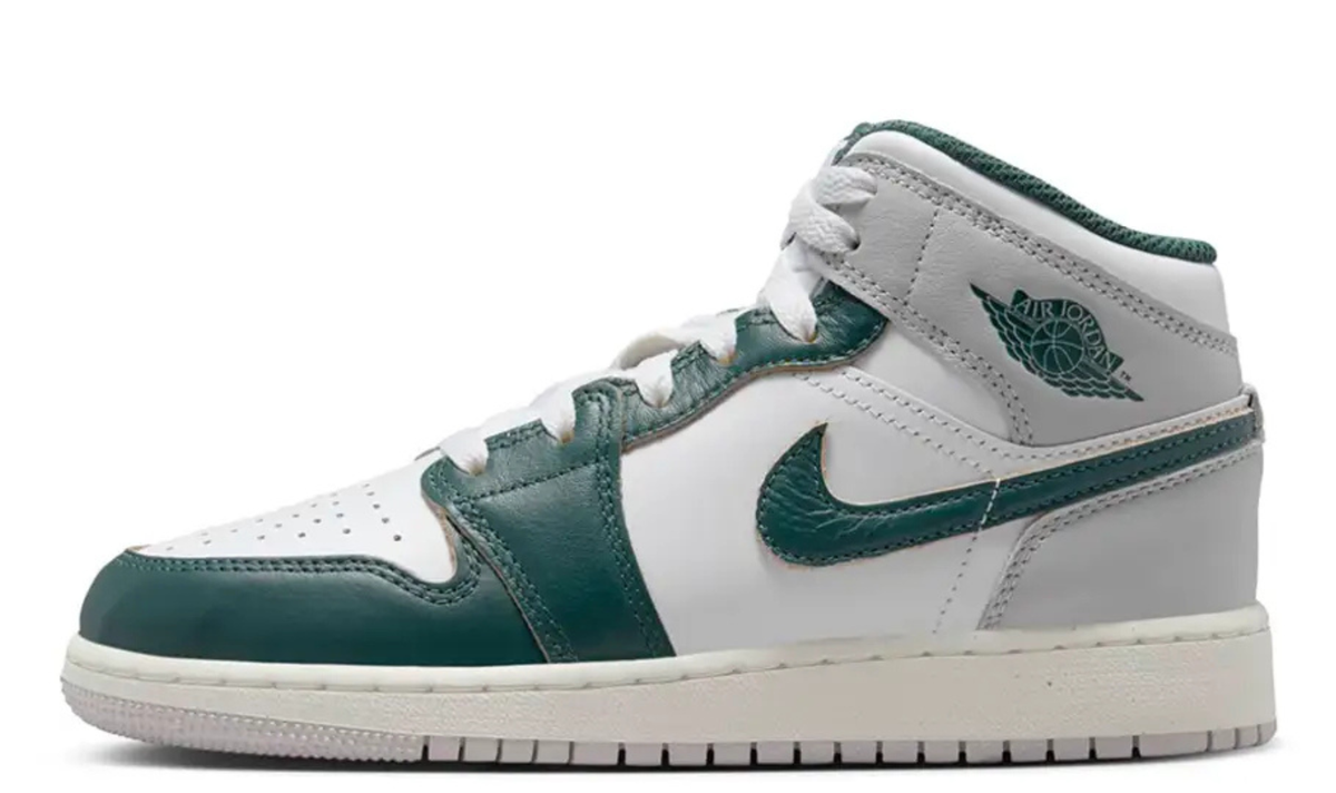Nike Air Jordan 1 - SE GS Neutral Grey Oxidised Green – sneakers från Nike