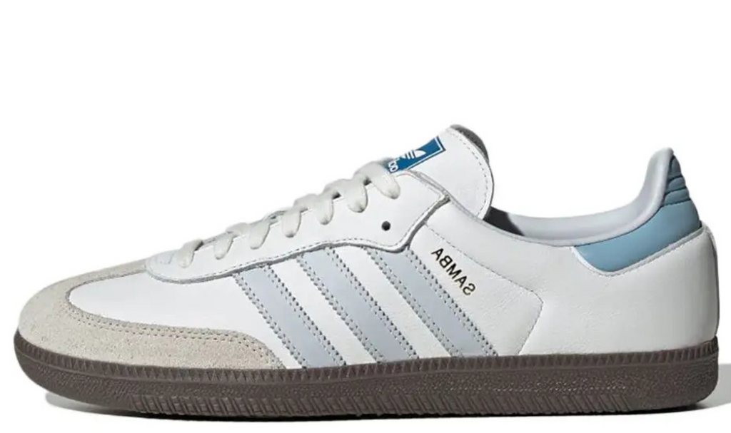 Adidas Samba OG - White Blue Gum – sneakers från Adidas