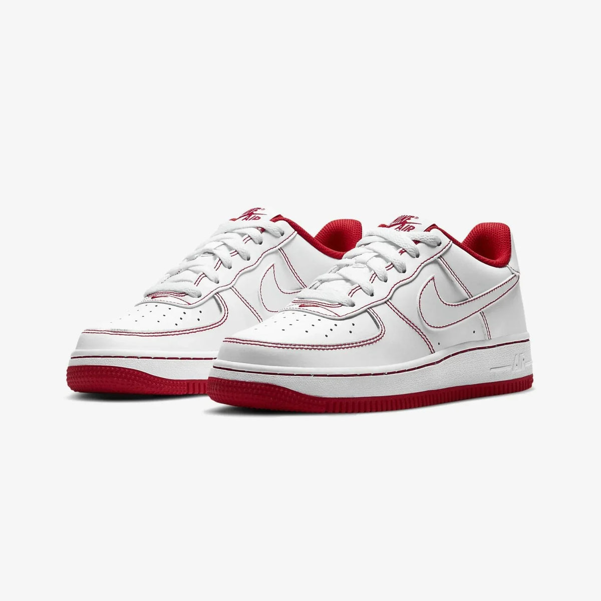 Nike Air Force 1 - Contrast Stitch White/University Red – sneakers från Nike, bild 2