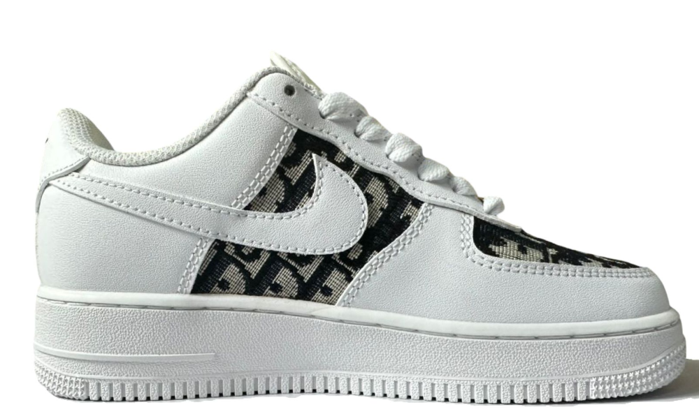 Nike Air Force 1 - White Dior (Custom) – sneakers från Nike, bild 2