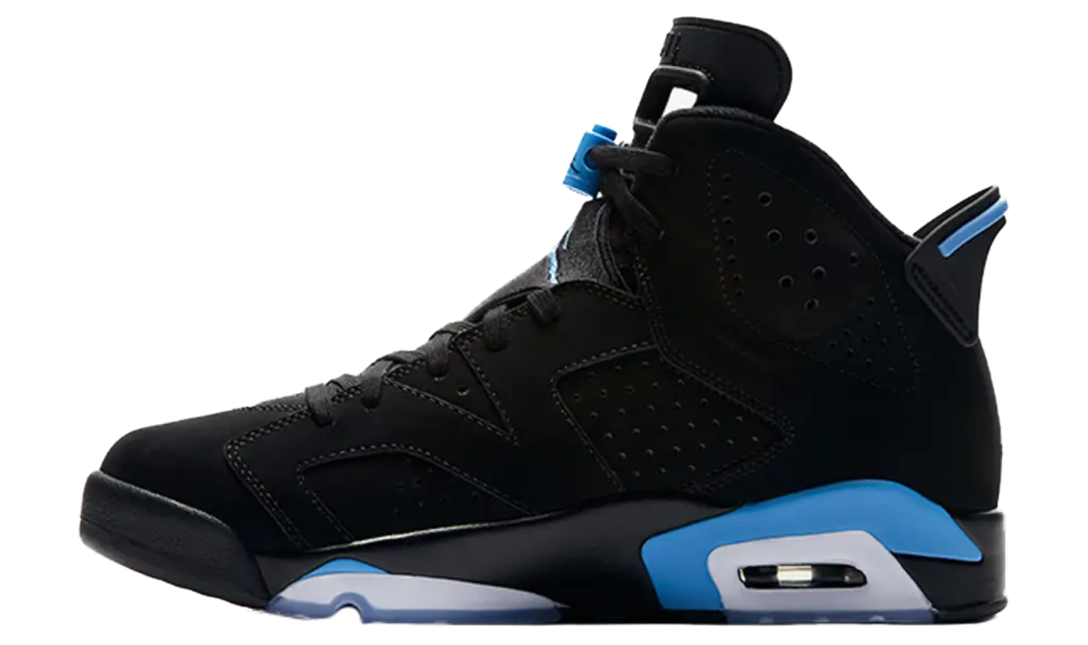 Nike Air Jordan 6 - UNC Black University Blue – sneakers från Nike