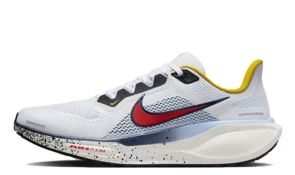 Nike Pegasus 41 - White/Speed Red – löparskor från Nike