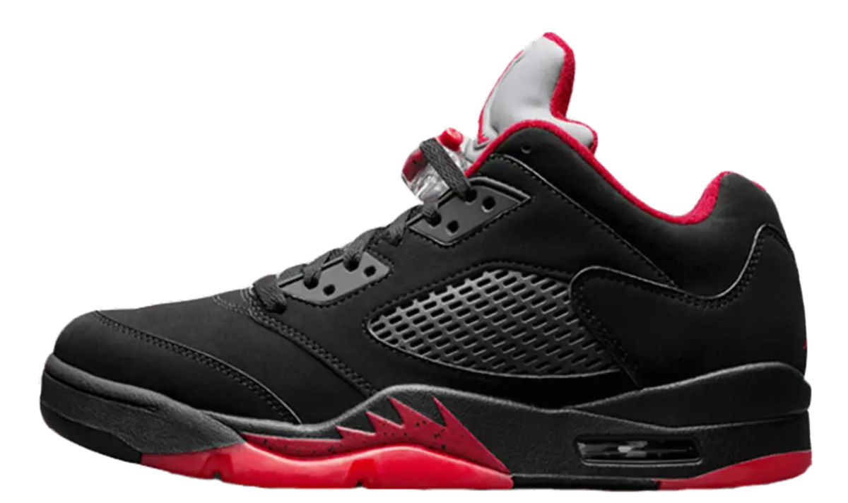 Nike Air Jordan 5 Low - Alternate Black Red – sneakers från Nike