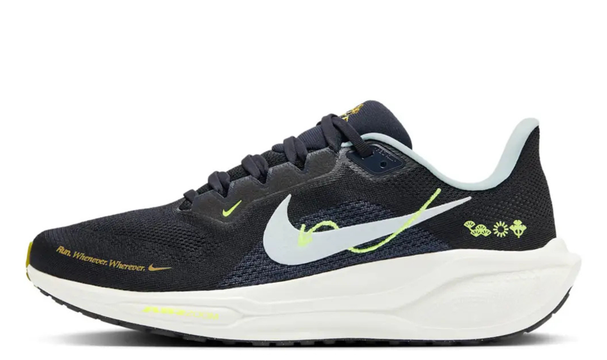 Nike Pegasus 41 - Black Volt/Glacier Blue – löparskor från Nike