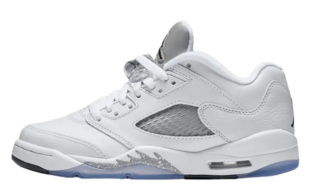 Nike Air Jordan 5 Low - GS White Black – sneakers från Nike