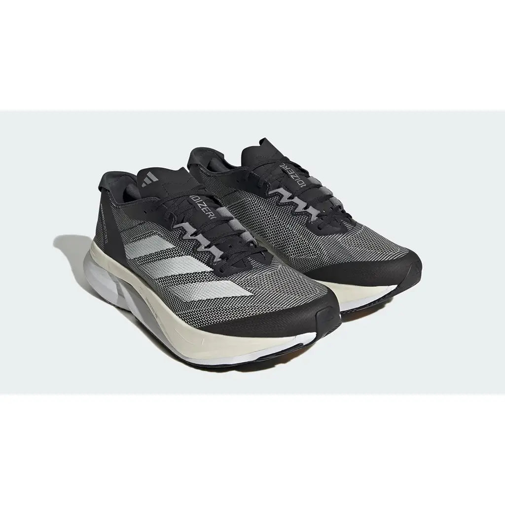 Adidas Adizero Boston 12 - Black White Carbon – löparskor från Adidas, bild 2