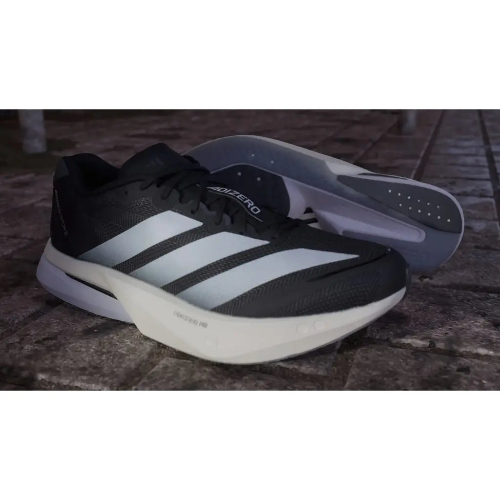 Adidas Adizero Boston 13 - Black White – löparskor från Adidas, bild 2