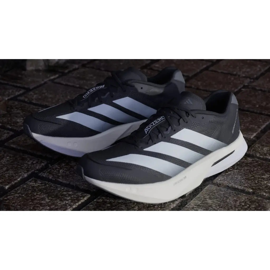 Adidas Adizero Boston 13 - Black White – löparskor från Adidas, bild 5