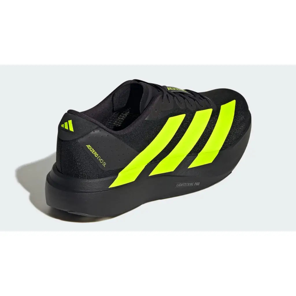 Adidas Adizero Evo SL - Black Lucid Lemon – löparskor från Adidas, bild 3