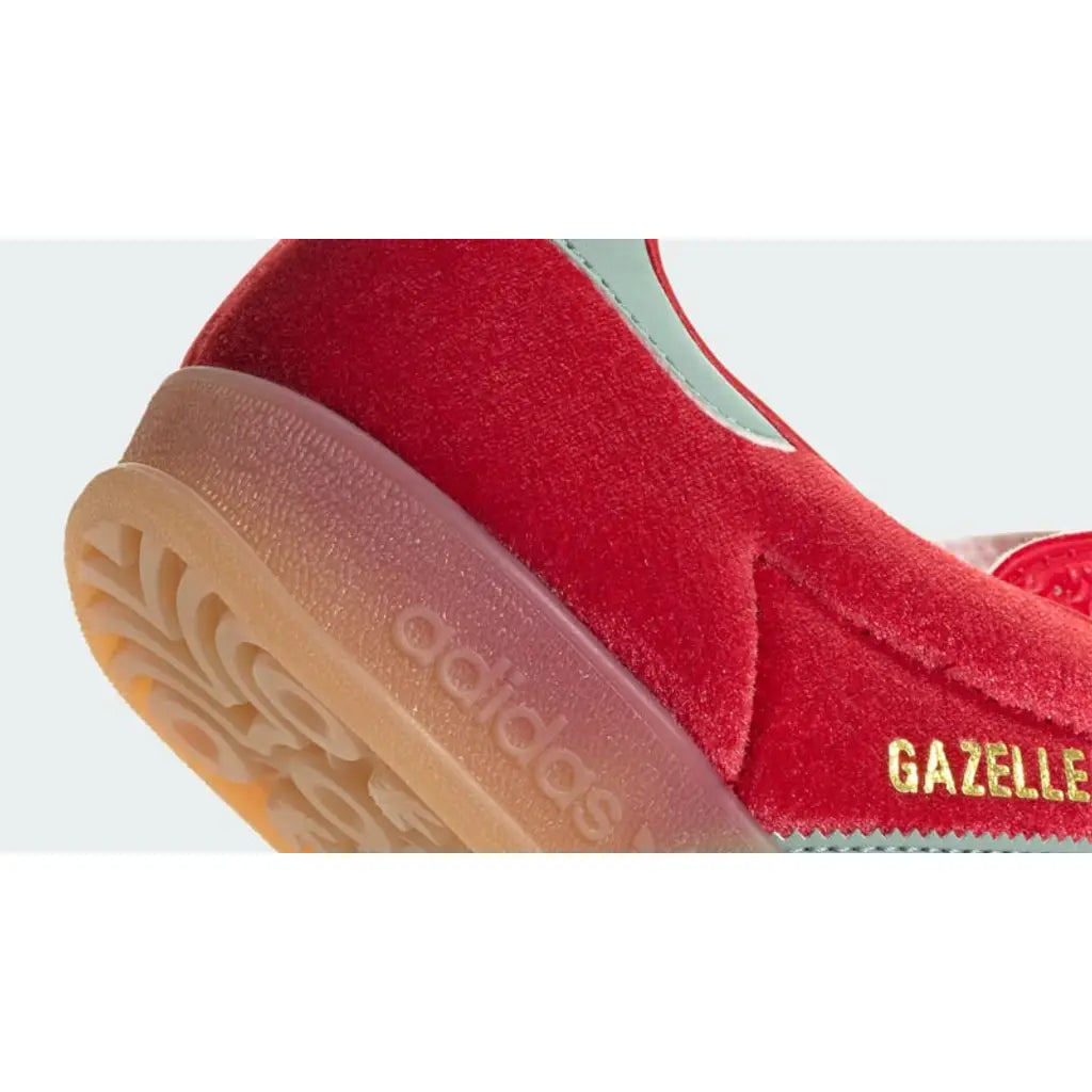 Adidas Gazelle Indoor - Better Scarlet Hazy Green – sneakers från Adidas, bild 4