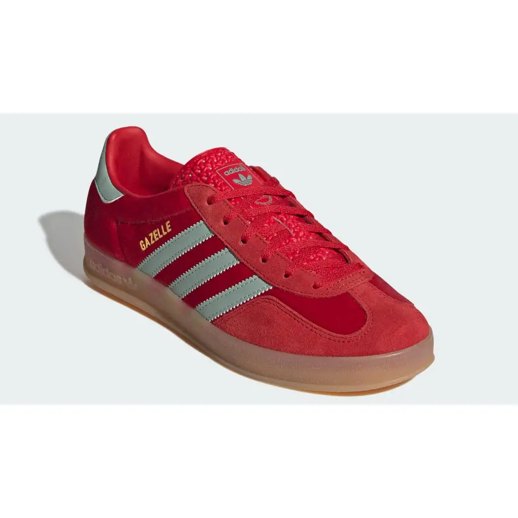 Adidas Gazelle Indoor - Better Scarlet Hazy Green – sneakers från Adidas, bild 3