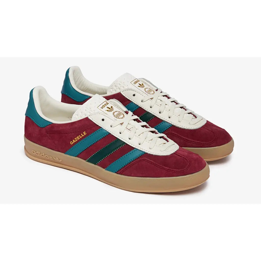 Adidas Gazelle Indoor - Burgundy Multi – sneakers från Adidas, bild 2