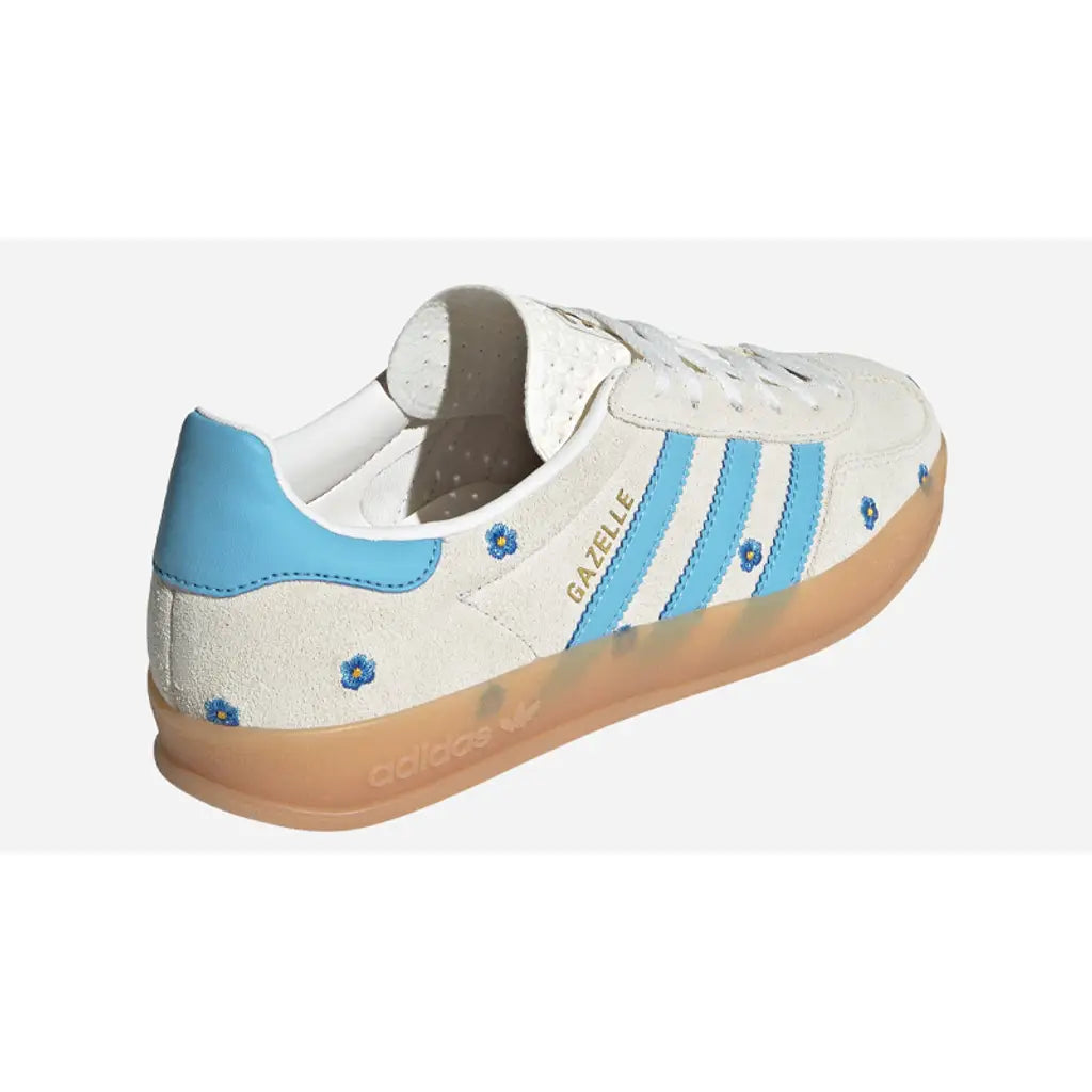 Adidas Gazelle Indoor - Floral Beige Light Blue – sneakers från Adidas, bild 3