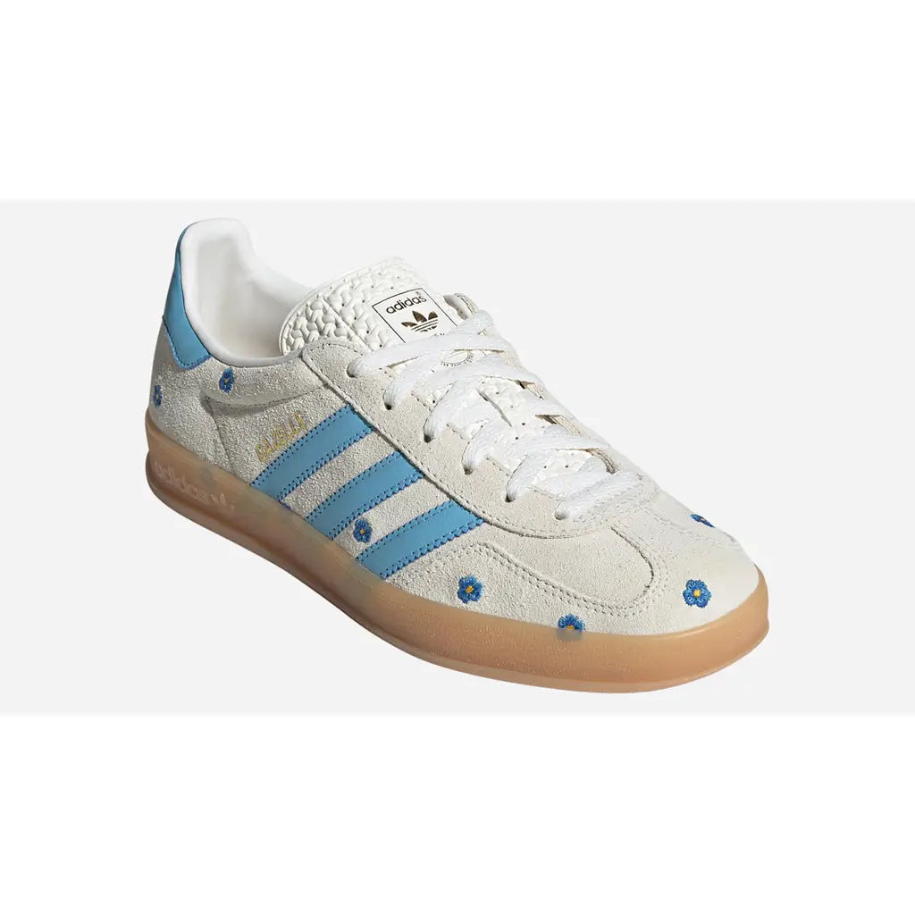 Adidas Gazelle Indoor - Floral Beige Light Blue – sneakers från Adidas, bild 2