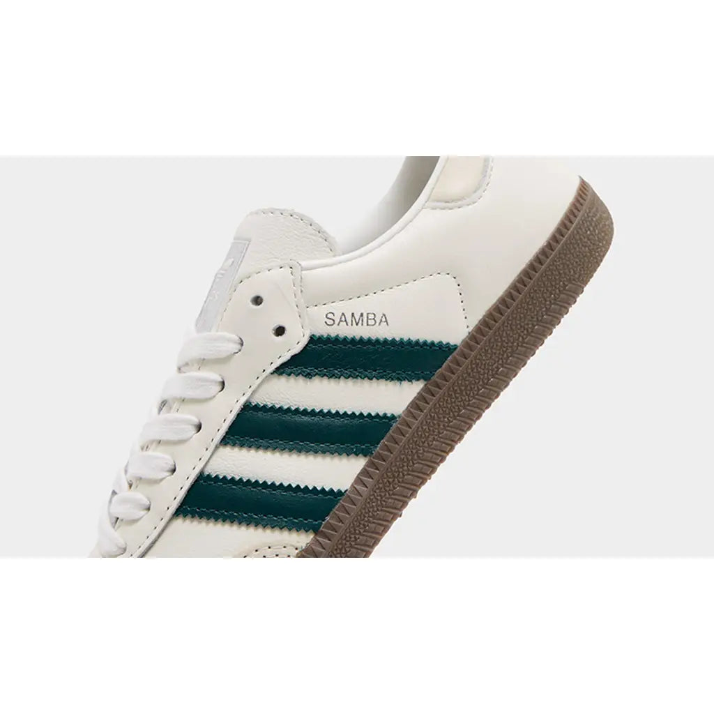 Adidas Samba OG - Cloud White Green – sneakers från Adidas, bild 3