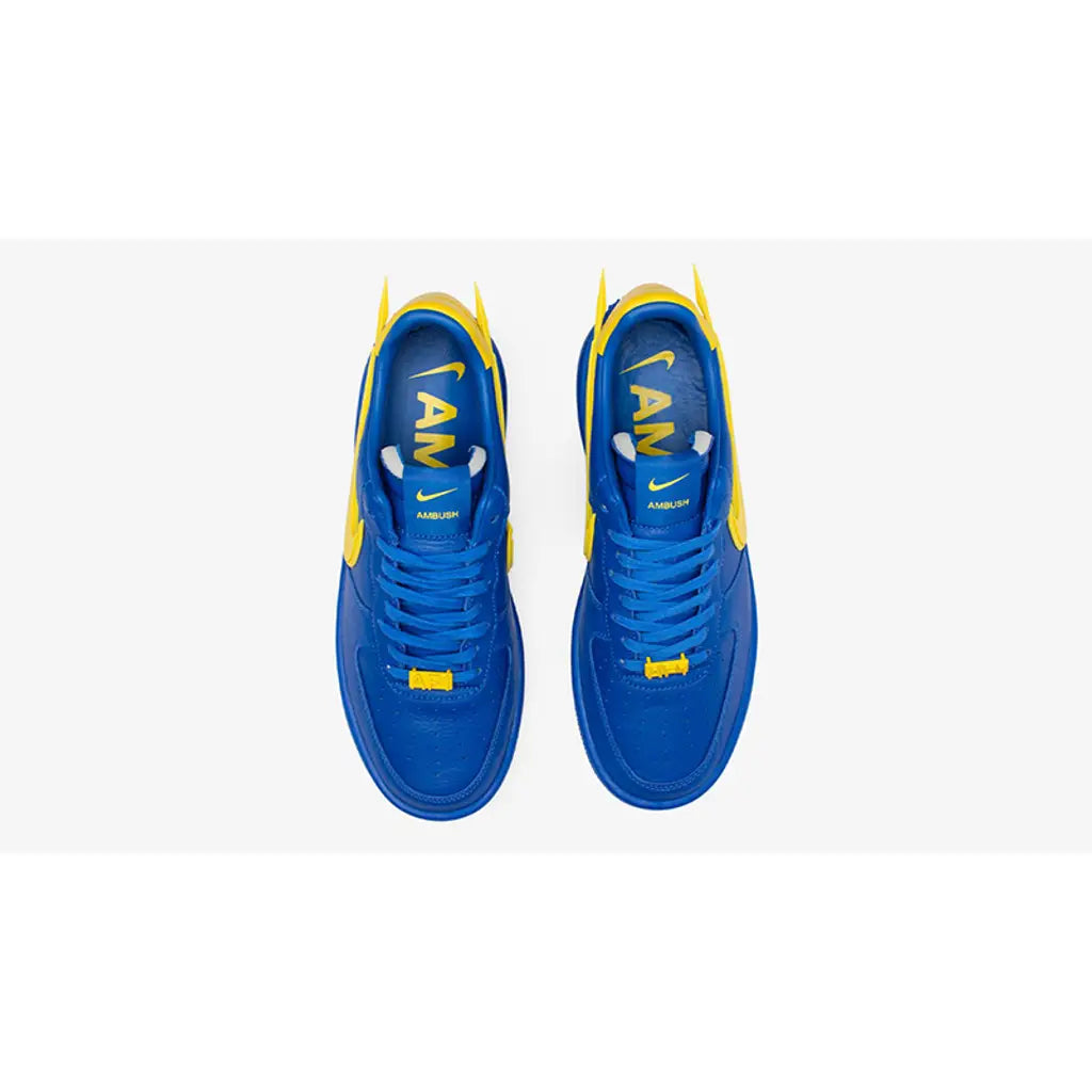 Nike Air Force 1 X AMBUSH - Blue Yellow – sneakers från Nike, bild 4