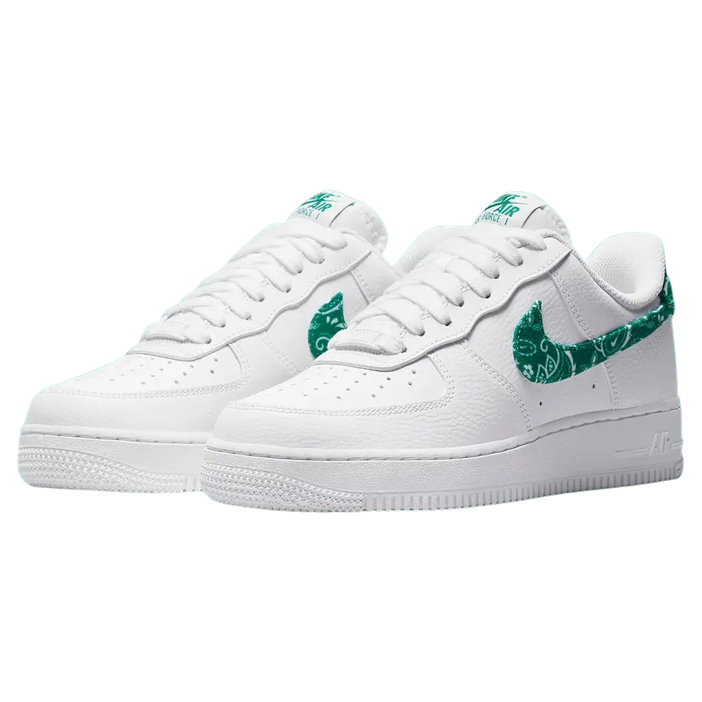 Nike Air Force 1 - Green Paisley – sneakers från Nike, bild 2