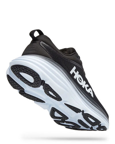 HOKA Bondi 8 - Black/ White – löparskor från HOKA, bild 4