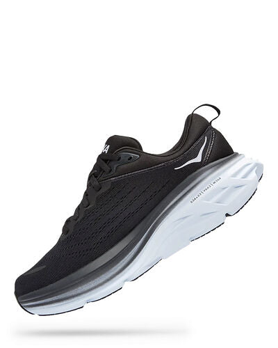 HOKA Bondi 8 - Black/ White – löparskor från HOKA, bild 3