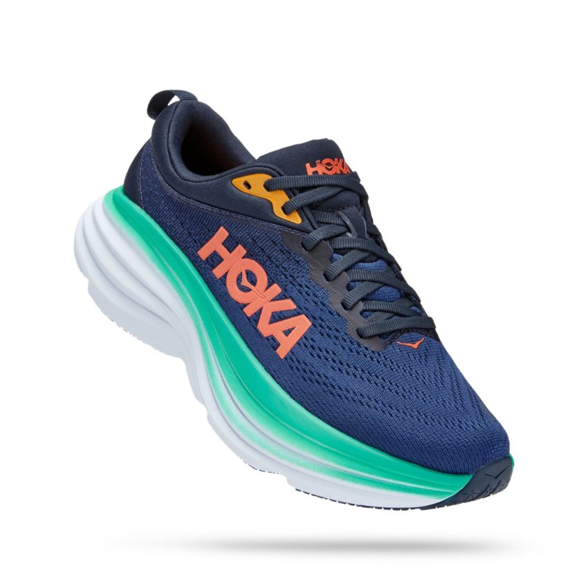 HOKA Bondi 8 - Outer Space Bellwether Blue – löparskor från HOKA, bild 2